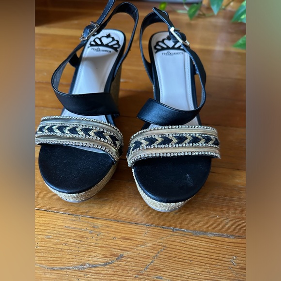 NWOT Fergalicious wedges - Picture 13 of 13